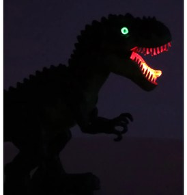 KIK T-REX elektronický dinosaurus chodí zelený rev
