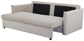 Rozkladacia pohovka APARTMENT 215 cm rebrovaná béžová