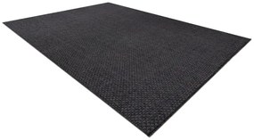 Šnúrkový koberec SIZAL TIMO 6272 outdoor čierny