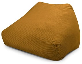 Menčestrový sedací vak v horčicovej farbe Sofa Snug – SLOWDOWN