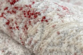 Koberec / behúň DISTIN 0828A ružový / púdrový / biely