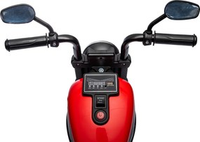 Motorka Chopper FASTER RAMIZ AHL008 - červená