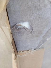 AKCE Čalúnená posteľ boxspring MERALIS 80x200 cm sivá II. akosť Matrac: Matrac Bonell pružinový