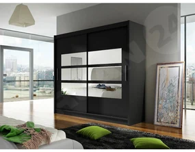 Skriňa London III 180, Farby: sonoma, Osvetlenie: bez osvetlenia