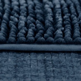 Tmavomodrá kúpeľňová predložka 60x90 cm Bati – Restilo
