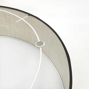 Brilagi - LED Stropné svietidlo BELLADONNA 3xE27/15W/230V pr. 50 cm krémová/dub