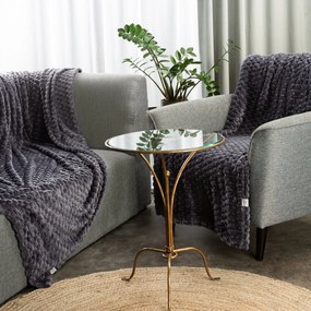 DEKA Z MIKROFLANELU CINDY6 170X210 CM SIVÁ