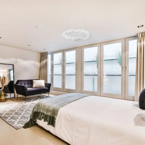 Toolight Toolight, LED závesné svietidlo 47cm, 36W, 4000K, MS016-CP, chrómová, OSW-09628