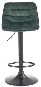 Halmar Barová stolička H95, tmavozelená
