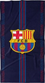TipTrade Bavlnená froté osuška 70x140 cm - Barcelona Racing