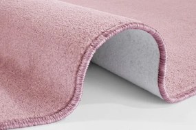 Hanse Home Collection koberce Kusový koberec Nasty 104446 Light-Rose - 133x133 (priemer) kruh cm