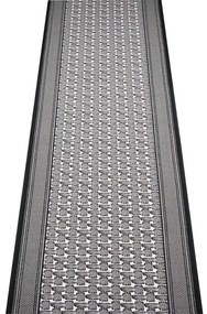 Kusový koberec GRENOBLE strieborná 67 x 150 cm