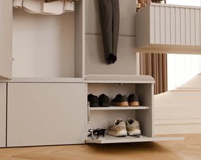 Předsíňová stěna Haga 50 cm kašmír