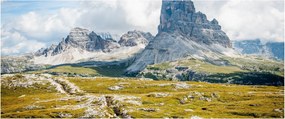 Obraz - Talianske Dolomity (120x50 cm)