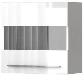 Závesná skrinka Piano VK60-1KS/PN-70/KA/70 lakované crystal white