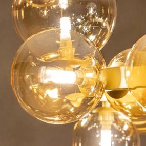 Brilagi - LED Luster na lanku MILLA 15xG9/3W/230V zlatá