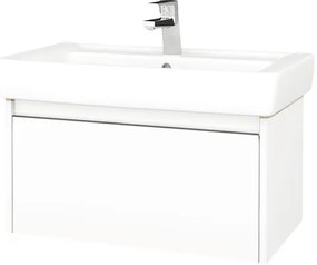 Kúpeľňová skrinka s umývadlom Dřevojas Bono 74,5x39 cm biela matná umývadlo Q 203429