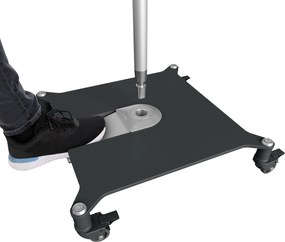 KNIRPS EASY-CLICK 50 kg - pojazdný oceľový stojan s kolieskami