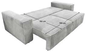Rozkladacia pohovka HARPERA BIG SOFA Tempo Kondela
