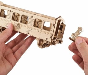 Ugears 3D drevené mechanické puzzle Harry Potter Rokfortský expres