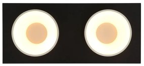 Globo 56964-2 - LED stropné svietidlo RAYMOND LED/24W/230V 3000K 46x20 cm mosadz