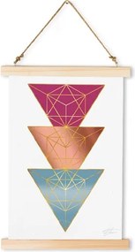 Závesné plátno na stenu Complicated Apropos of Hate / Dan Johannson