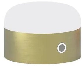 Ideal Lux LED dotyková stolná lampa MIGNON LED/5W/5V pr. 10 cm CRI 90 mosadz