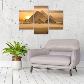 Obraz - Pyramídy (90x60 cm)
