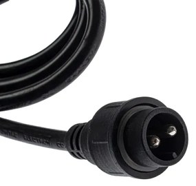 Vonkajší dekoračná reťaz GIRLANDA 10xE27/15W/230V 10m IP44