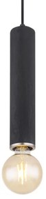 Globo 15499H - Luster na lanku MARION 1xE27/60W/230V čierne drevo