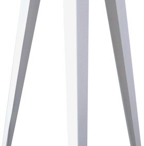 Statívová stojanová lampa biela STILETTO Beliani