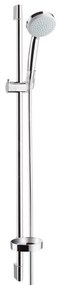 Hansgrohe Croma 100, set sprchovej hlavice, 9 l/min, 4 prúdy, tyče 0,90 m a hadice, chrómová, HAN-27653000
