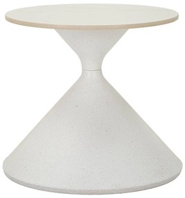 Okrúhly odkladací stolík s keramickou doskou ø 45 cm Fush – Mauro Ferretti