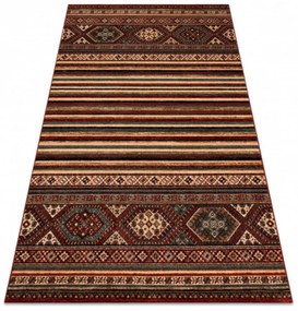 Vlnený kusový koberec Aksu terakota 135x200cm