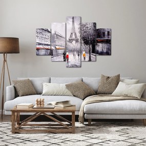 Obraz - Olejomaľba, Paríž (150x105 cm)