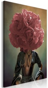 Artgeist Obraz - Flowery Thoughts (1 Part) Vertical Veľkosť: 60x90, Verzia: Na talianskom plátne