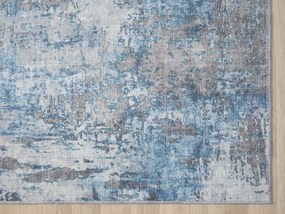 My Flair, Kusový koberec Avery blau/grau – na von aj na doma, 160x230, modrá, chodba / predsieň