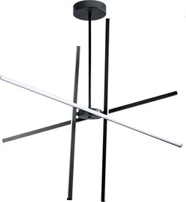 Toolight Toolight, LED stropné svietidlo, 40W, 4000K, 2000lm, APP1929-CP, čierna, OSW-66068