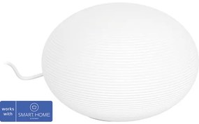 LED stolová lampa Philips HUE Flourish RGB 9,5 W 806lm 2000-6500K biela - kompatibilná so SMART HOME by hornbach