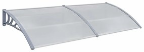 Strieška nad dvere 240 x 100 cm polykarbonát Dekorhome