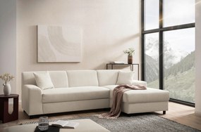 XXXLutz ROHOVÁ SEDAČKA, textil, krémová MID.YOU - Sedačky - 001776008803