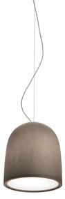 Modo Luce Campanone závesná lampa Ø 33cm tmavosivá