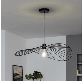 Brilagi - LED luster na lankách CERIA WIRE 1xE27/40W/230V 60x80 cm čierna