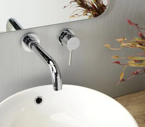 Sapho Sapho, RHAPSODY podomietková batéria pre bidetové spŕšky, 1 výstup, chróm, 5541