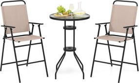 3-dielna vonkajšia barová súprava