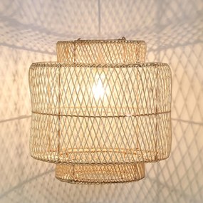 Ratanová lampa Taman
