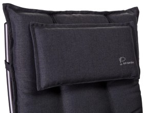 Blumfeldt Sylt, čalúnená podložka, podložka na stoličku, podložka na vyššie polohovacie kreslo, vankúš, polyester, 50 × 120 × 9 cm