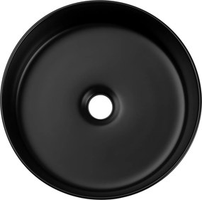 Comad Keramické umývadlo na dosku BEYOND 2 BLACK, čierny mat