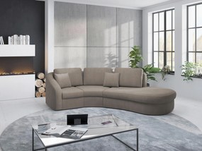 XXXLutz ROHOVÁ SEDAČKA, textil, hnedá Sit & More - Sedačky - 000144017412