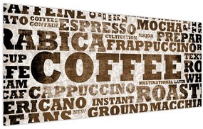 Obraz - Coffee (120x50 cm)